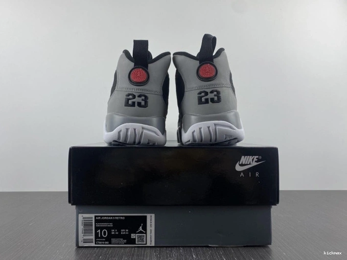 Rep CT8019-060 Jordan Grey Particle Retro 9 0630